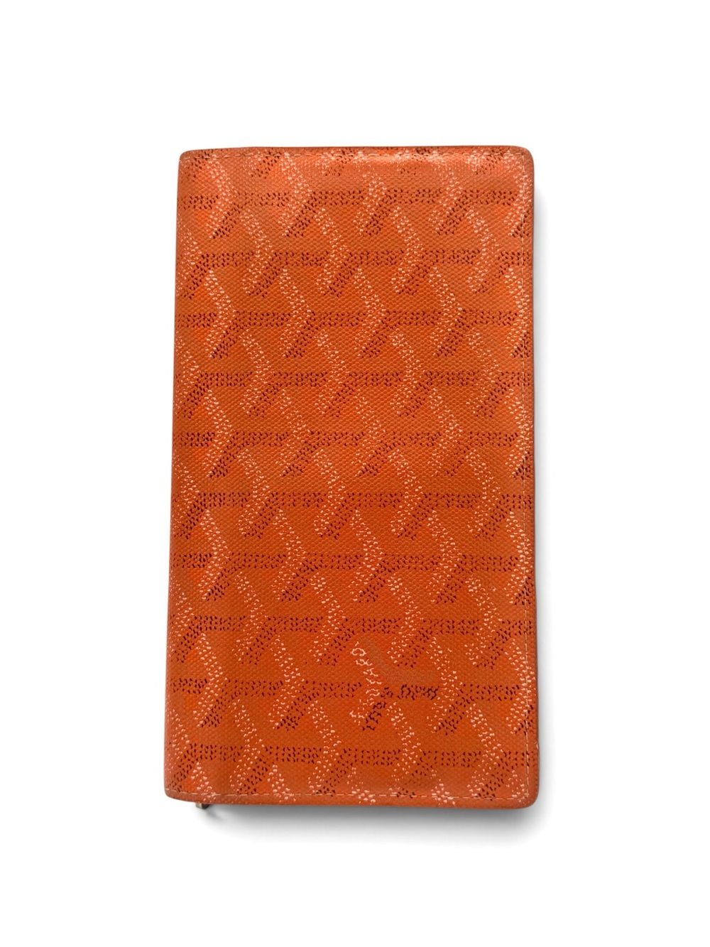 Goyard Richelieu Wallet Orange Goyardine Canvas
